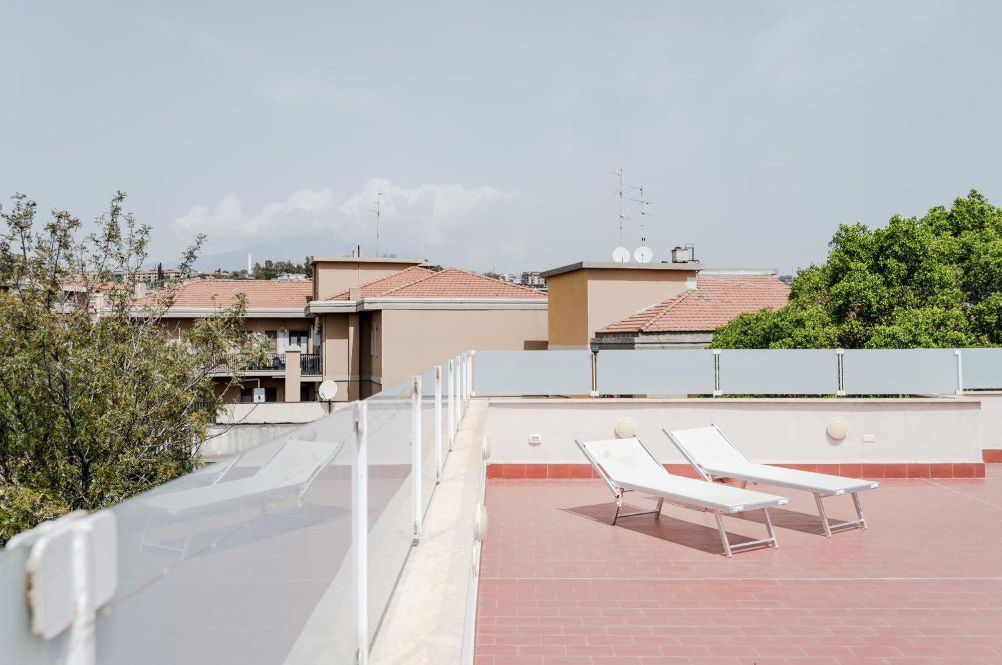Catania Skyview Terrace: Your Urban Escape Exterior foto